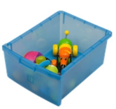 BAC PLASTIQUE COULEUR GRAND