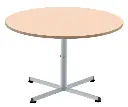 TABLE 8100 RONDE réglable maternelle