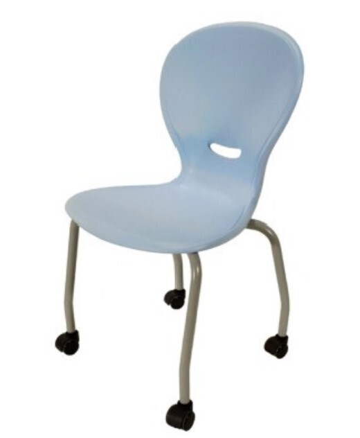 CHAISE NOTA sur roulettes