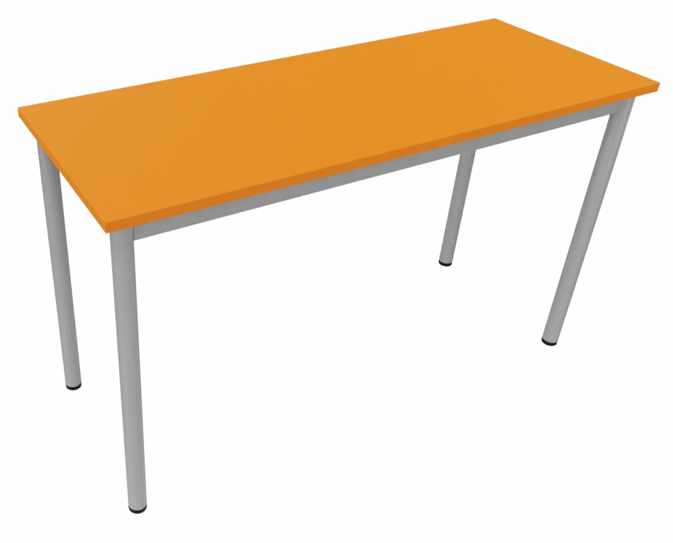 TABLE SOLO RECTANGULAIRE 4 PIEDS 130 X 50