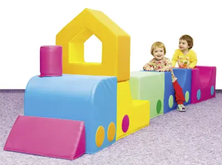 TRAIN COLORE - BLOCKS EN MOUSSE