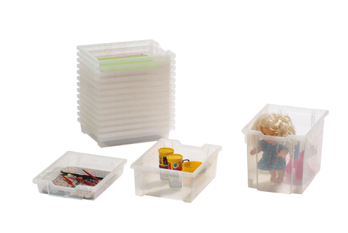 BAC PLASTIQUE TRANSLUCIDE MOYEN