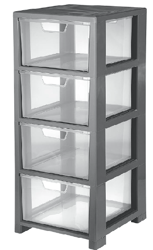 [TOUR4T] TOUR DE RANGEMENT 4 TIROIRS