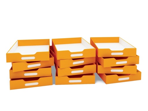 PETITS BACS EN PAPIER/CARTON (8pièces)