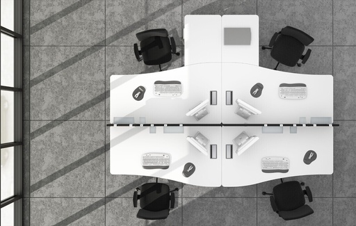 BUREAU SIGMA ONDE 3 COINS ARRONDIS droite ou gauche