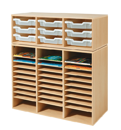 [CDCBH] SURMEUBLE POUR BLOC DE RANGEMENT 30 CASES