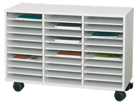 [B30.RO-BC] BLOC 30 CASES sur roulettes